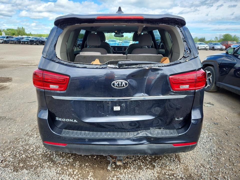 2019 Kia SEDONA VIN KNDMB5C11K6463746 COPART salvage auction — FRONT END, On - Permit Salvage, sold $1,300 on 2026-07-14 (photo 6)