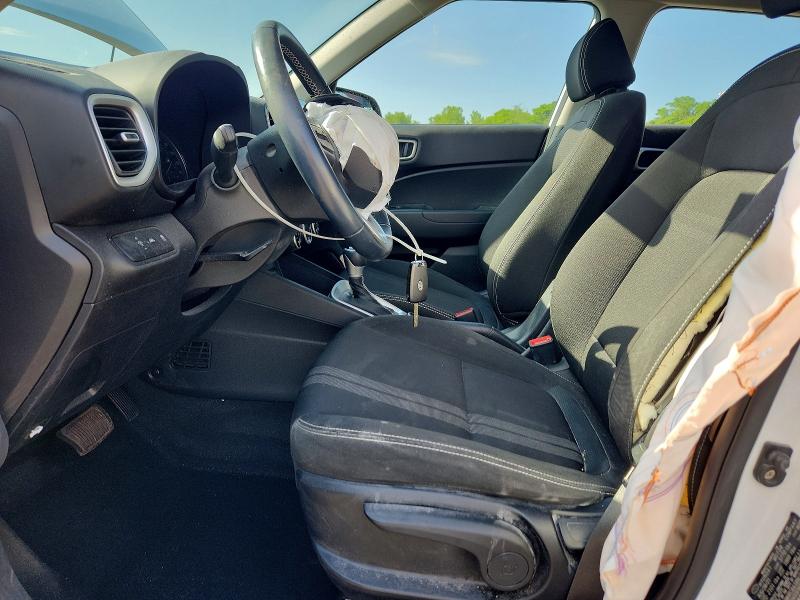2022 Hyundai Venue VIN KMHRC8A38NU139665 COPART salvage auction — FRONT END, Ct - Cert Of Title-Salvage, sold $3,100 on 2026-07-10 (photo 7)