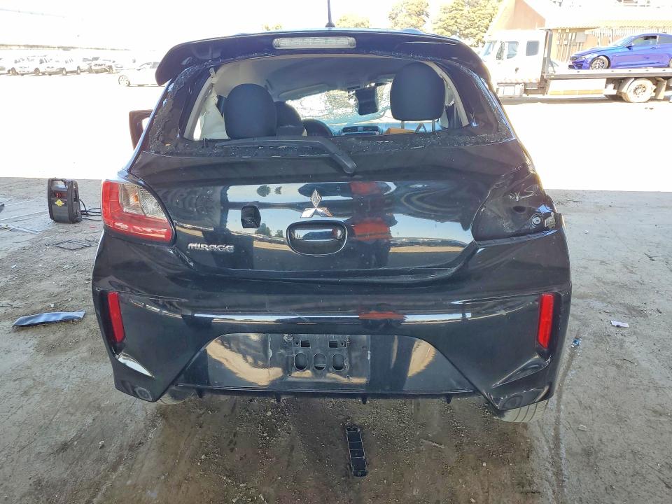 2024 Mitsubishi Mirage VIN ML32AUHJ1RH019989 COPART salvage auction — ALL OVER, Fl - Cert Of Title Slvg Rebuildable, sold $975 on 2026-07-30 (photo 6)