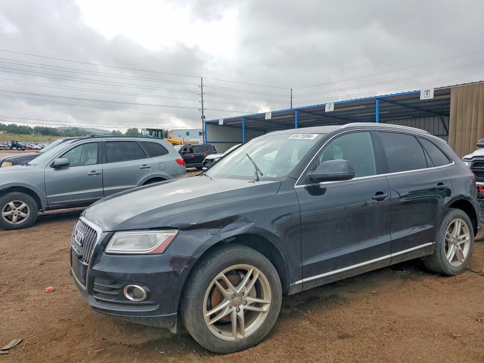 2014 Audi Q5 VIN WA1LFAFP8EA088717 COPART salvage auction — FRONT END, Co - Dis/Dlr/Exp Only Clean Title (P), sold $425 on 2026-07-15 (photo 1)