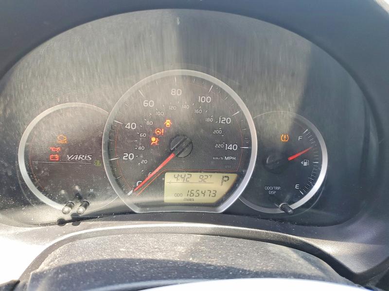 2012 Toyota Yaris VIN JTDKTUD37CD517224 COPART salvage auction — FRONT END, Fl - Cert Of Title Slvg Rebuildable, sold $1,050 on 2026-07-08 (photo 9)
