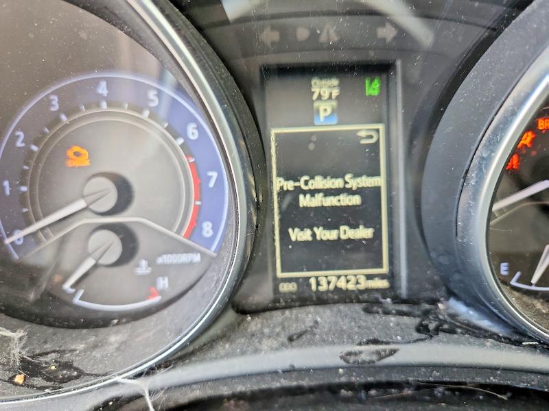 2018 Toyota Corolla VIN JTNKARJE2JJ562560 COPART salvage auction — FRONT END, OH - CERT OF TITLE-SALVAGE, sold $675 on 2026-07-31 (photo 9)