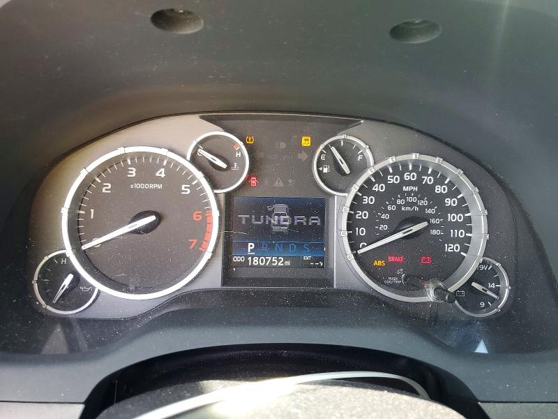 2016 Toyota VIN 5TFDW5F10GX505129 COPART salvage auction — FRONT END, Salvage Title, sold $50 on 2026-07-21 (photo 9)