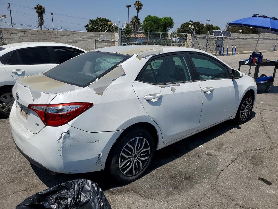 2014 Toyota Corolla VIN 5YFBURHE2EP159374 COPART salvage auction — MINOR DENT/SCRATCHES, Ca - Dis/Dlr/Exp Only Clean Title, sold $2,550 on 2026-07-16 (photo 3)