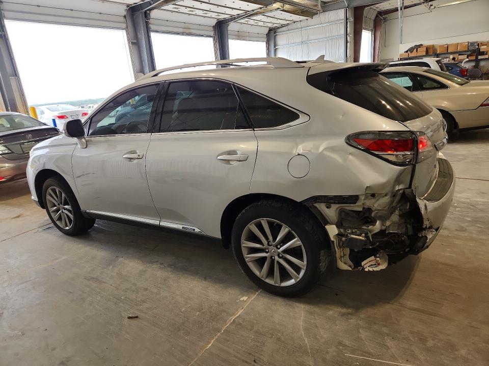 2013 Lexus Rx VIN JTJBC1BAXD2058832 COPART salvage auction — REAR END, Ne - Cert Of Title-Salvage, sold $4,950 on 2026-07-14 (photo 2)