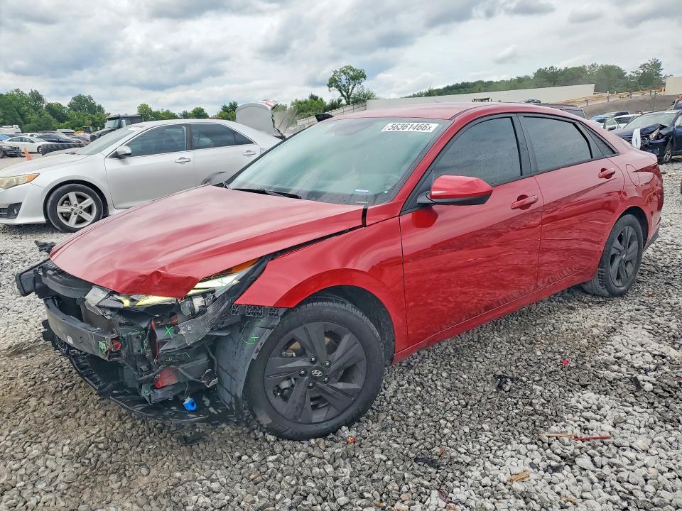 2021 Hyundai Elantra VIN KMHLS4AG8MU211709 COPART salvage auction — FRONT END, Al - Cert Of Title-Salvage Title, sold $250 on 2026-07-28 (photo 1)