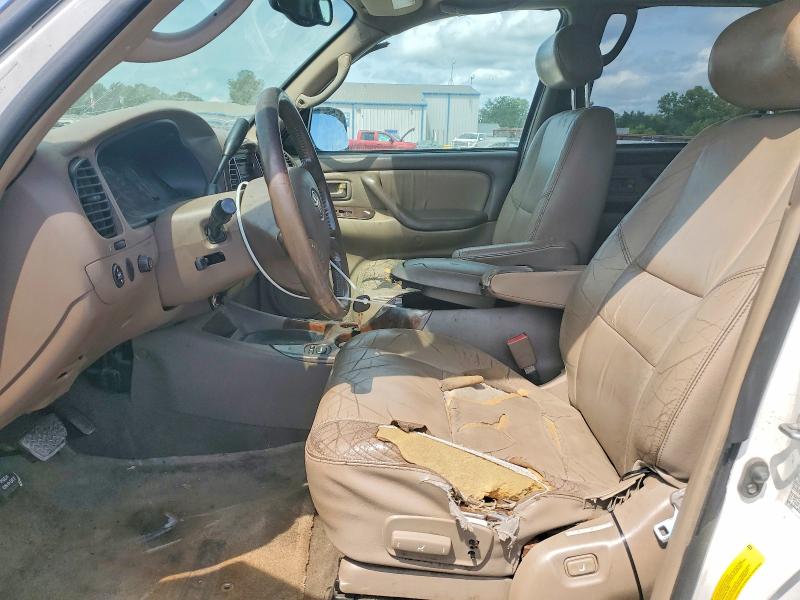 2003 Toyota Sequoia VIN 5TDZT38A63S192426 COPART salvage auction — REAR END, Ms - Cert Of Title-Salvaged, sold $475 on 2026-07-24 (photo 7)