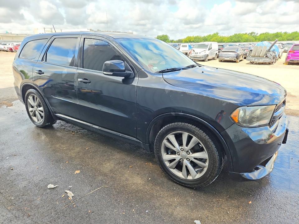2012 Dodge Durango VIN 1C4SDHCT3CC308137 COPART salvage auction — FRONT END, Tx - Certificate Of Title, sold $1,850 on 2026-08-12 (photo 4)
