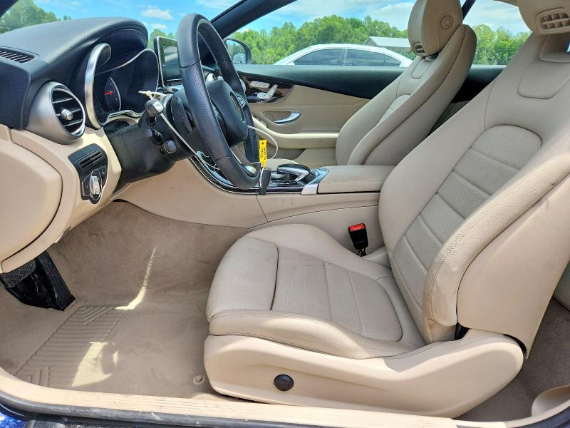 2017 Mercedes-benz C-klasse VIN WDDWK4JBXHF494863 COPART salvage auction — FRONT END, Va - Cert Of Title - Salvage, sold $7,500 on 2026-07-13 (photo 7)
