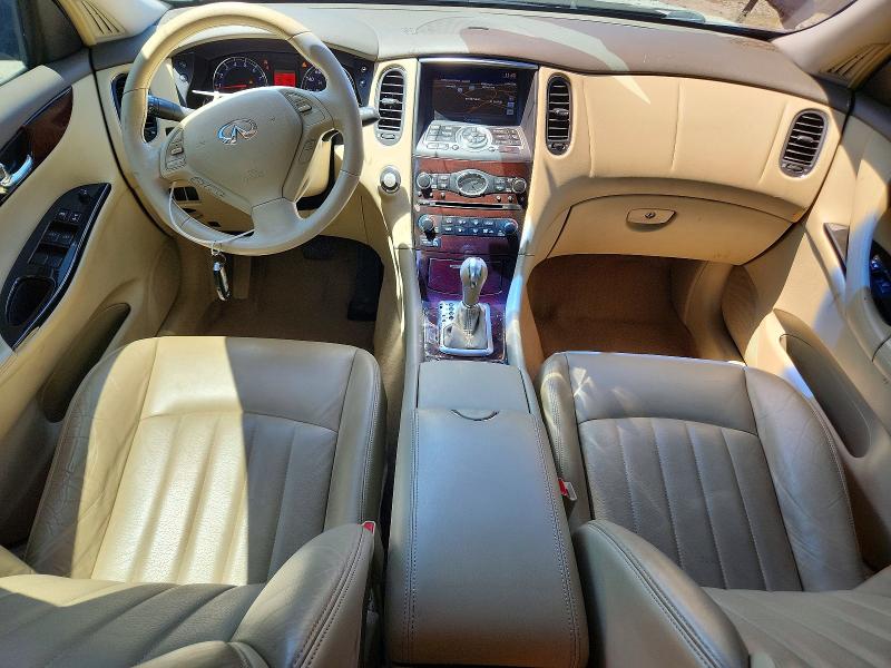 2010 Infiniti Ex VIN JN1AJ0HR5AM756585 COPART salvage auction — SIDE, Md - Cert Of Salvage > 75% Damage, sold $425 on 2026-07-31 (photo 8)