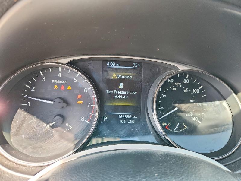 2016 Nissan Rogue VIN KNMAT2MV3GP682936 COPART salvage auction — SIDE, Co - Public - Salvage Title, sold $1,000 on 2026-07-27 (photo 9)