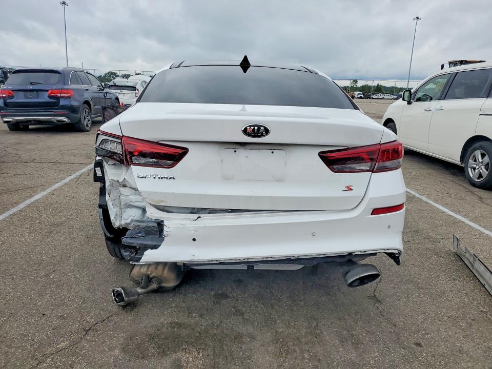 2019 Kia Optima VIN 5XXGT4L33KG306789 COPART salvage auction — REAR END, OH - CERT OF TITLE-SALVAGE, sold $2,150 on 2026-07-31 (photo 6)