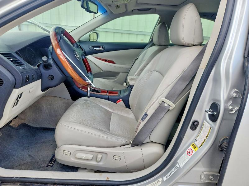 2009 Lexus ES VIN JTHBJ46G592325857 COPART salvage auction — REAR END, Tx - Salvage Vehicle Title, sold $175 on 2026-07-21 (photo 7)