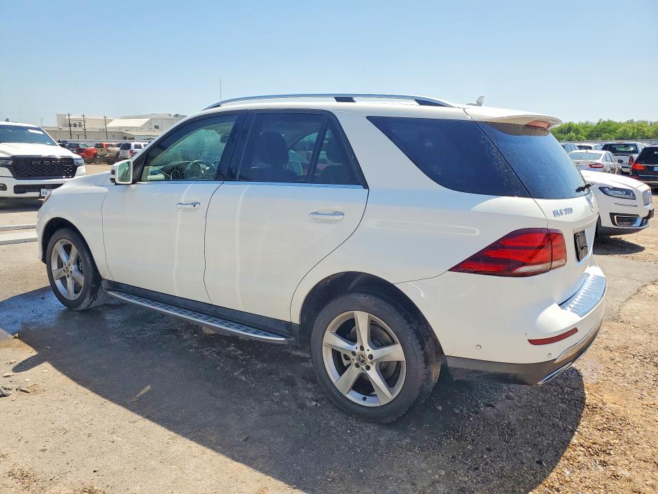 2018 Mercedes-benz Gle VIN 4JGDA5JB0JB039796 COPART salvage auction — MINOR DENT/SCRATCHES, Tx - Certificate Of Title (P), sold $10,000 on 2026-07-20 (photo 2)