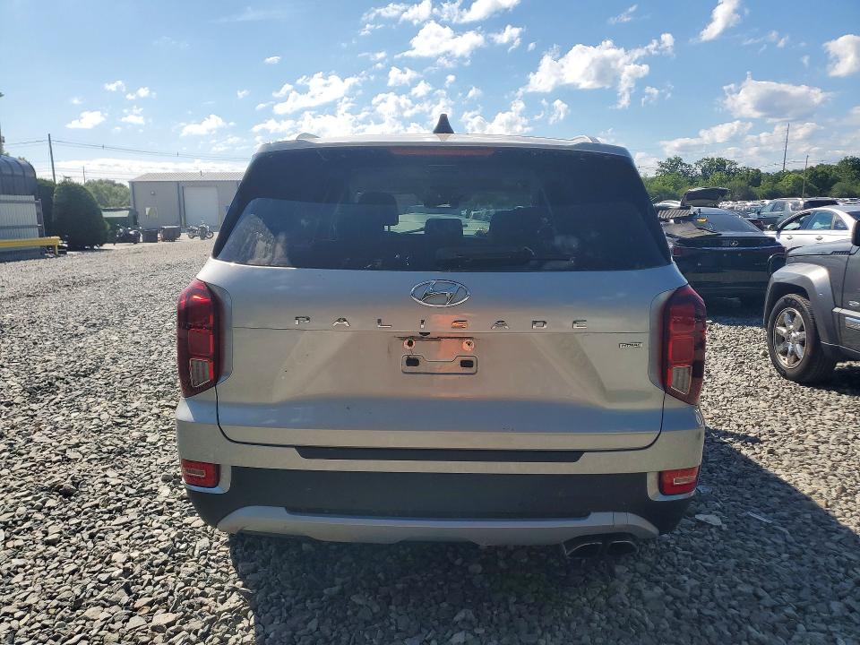 2022 Hyundai Palisade VIN KM8R4DHE9NU342030 COPART salvage auction — FRONT END, Ma - Cert Of Title-Salvage, sold $6,300 on 2026-07-16 (photo 6)