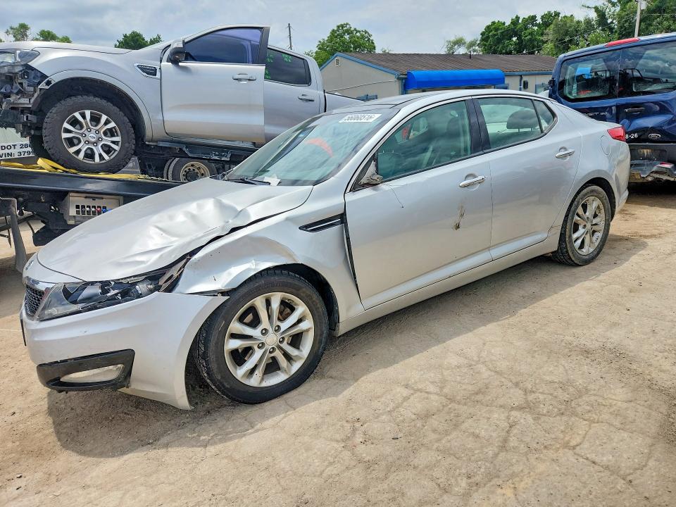 2012 Kia Optima VIN 5XXGN4A70CG022652 COPART salvage auction — FRONT END, Ks - Cert Of Title-Salvage, sold $950 on 2026-07-22 (photo 1)