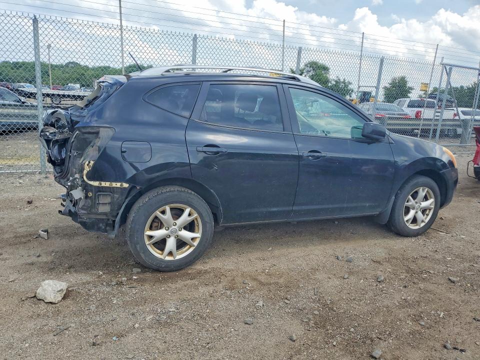 2009 Nissan Rogue sport VIN JN8AS58V49W175250 COPART salvage auction — REAR END, Md - Cert Of Salvage > 75% Damage, sold $375 on 2026-07-07 (photo 3)