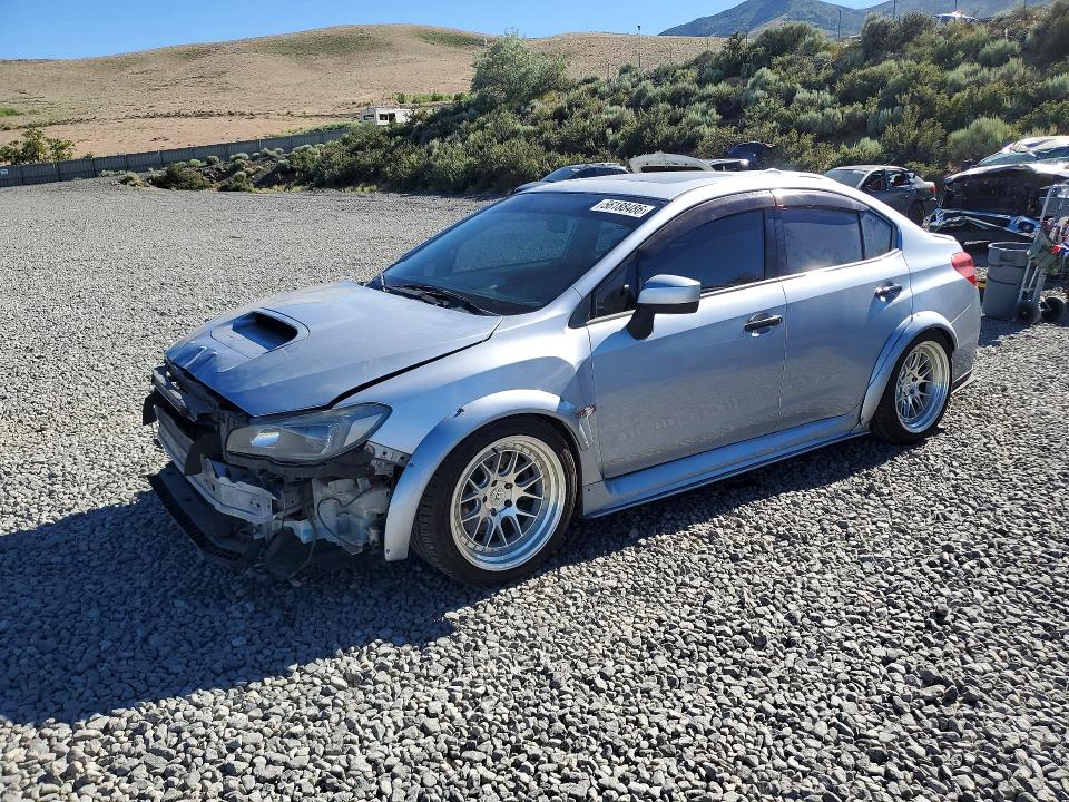 2016 Subaru Wrx VIN JF1VA1E66G9804451 COPART salvage auction — FRONT END, Nv - Salvage Title (P), sold $6,500 on 2026-07-09 (photo 1)