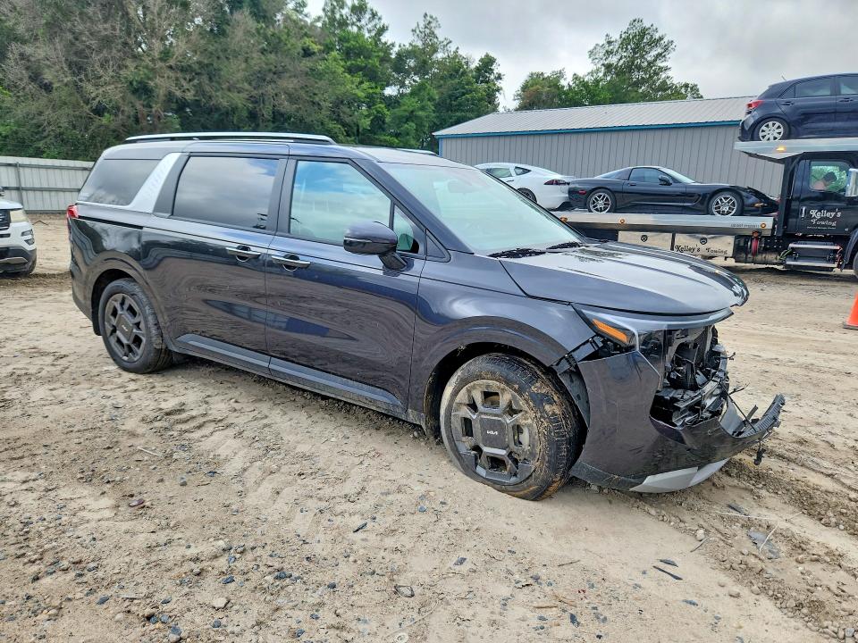 2025 Kia Carnival VIN KNDNC5KA6S6049347 COPART salvage auction — FRONT END, Fl - Cert Of Title Slvg Rebuildable, sold $13,200 on 2026-07-10 (photo 4)