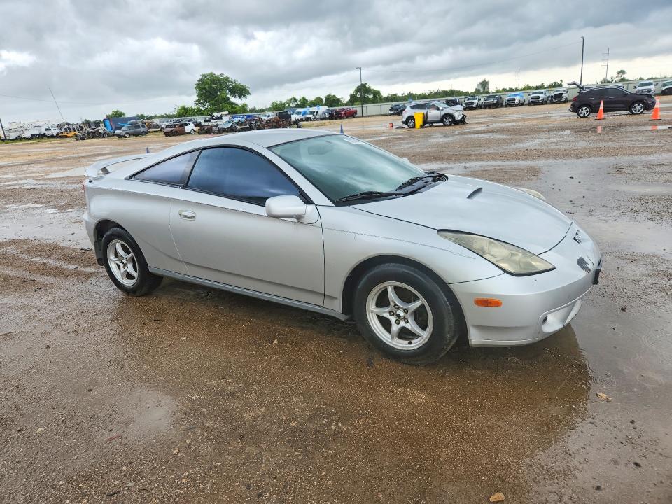 2002 Toyota Celica VIN JTDDR32TX20112422 COPART salvage auction — FRONT END, TX - CERTIFICATE OF TITLE, sold $200 on 2026-07-15 (photo 4)