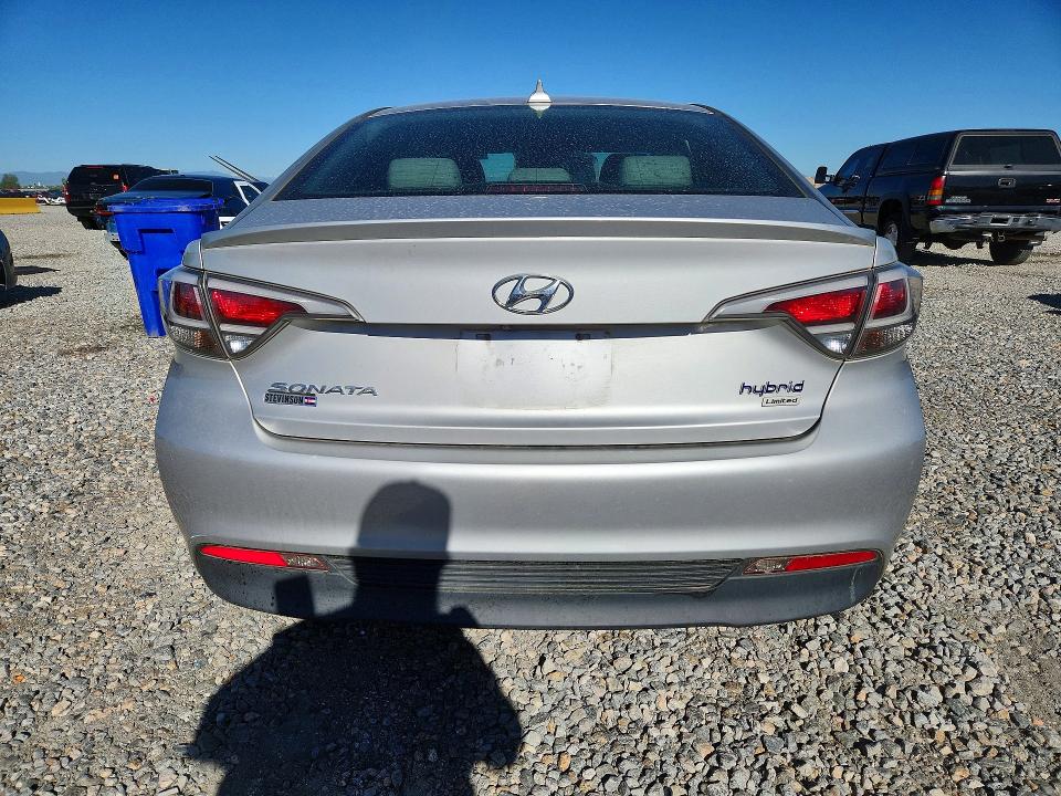 2017 Hyundai Sonata VIN KMHE34L14HA050250 COPART salvage auction — FRONT END, Co - Bill Of Sale-Parts Only, sold $1,000 on 2026-08-02 (photo 6)