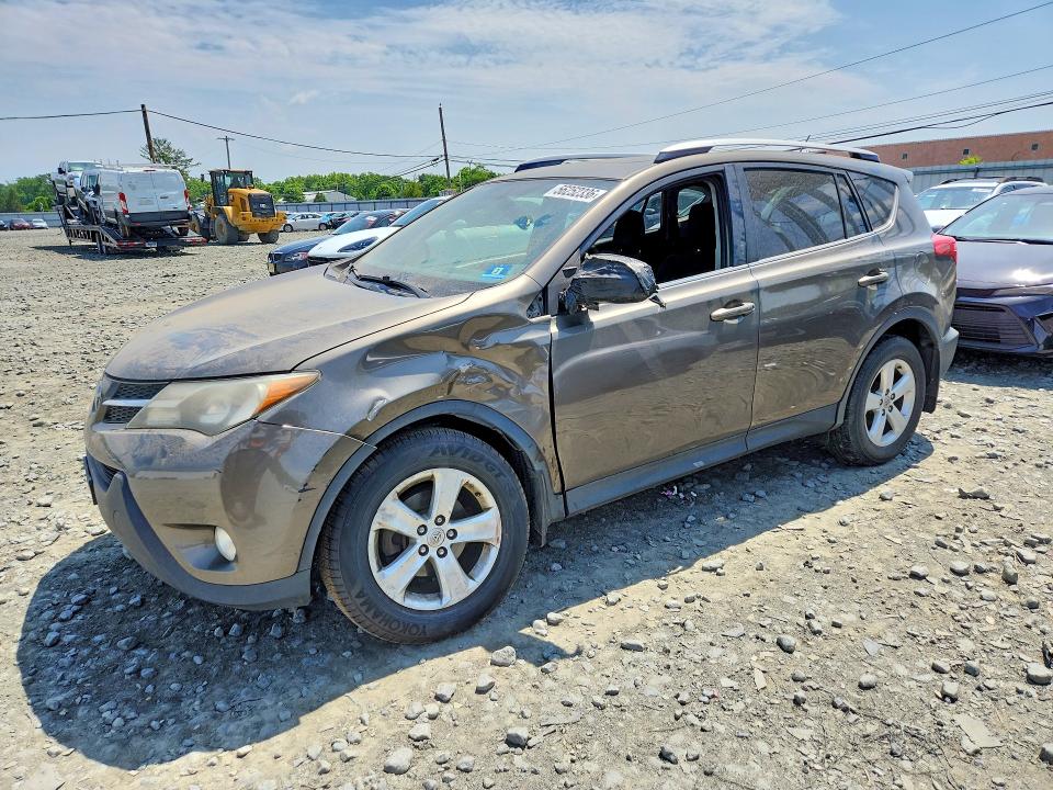 2014 Toyota Rav4 VIN JTMRFREV6ED058189 COPART salvage auction — FRONT END, Nj - Cert Of Title-Salvage, sold $4,850 on 2026-07-13 (photo 1)