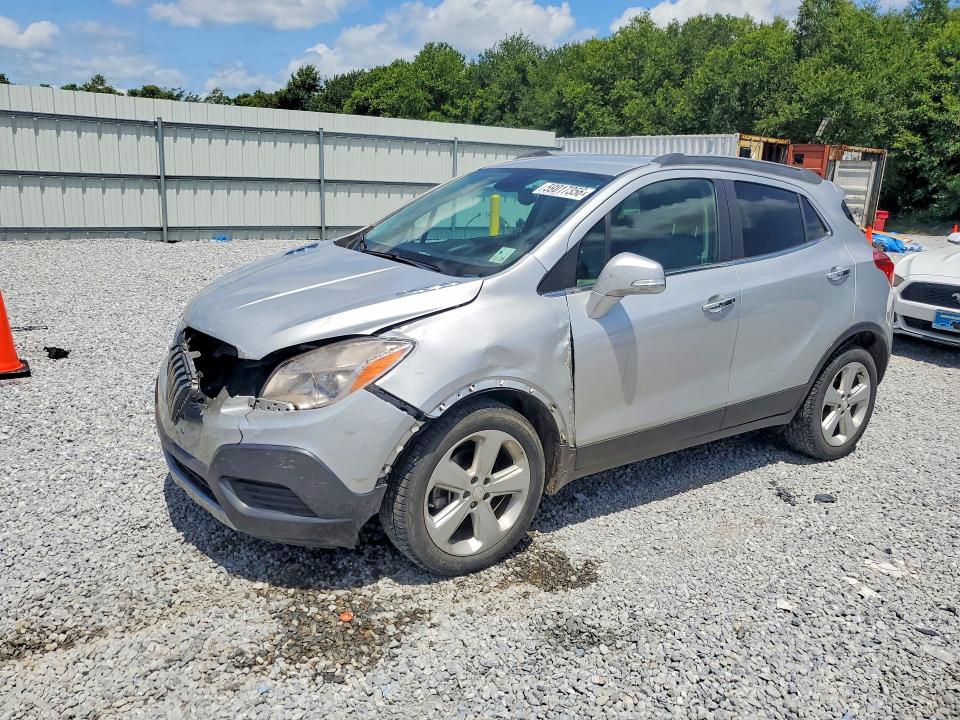 2016 Buick Encore VIN KL4CJASB3GB516618 COPART salvage auction — FRONT END, La - Cert Of Title-Salvage, sold $150 on 2026-07-27 (photo 1)