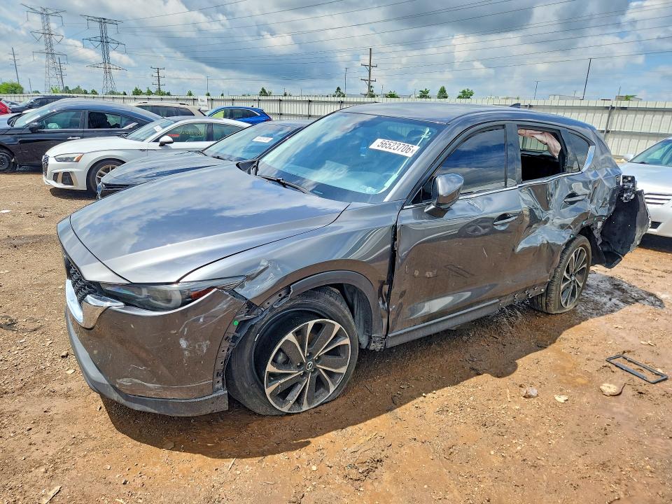 2023 Mazda Cx-5 VIN JM3KFBDM2P0133814 COPART salvage auction — SIDE, Il - Salvage Certificate, sold $4,250 on 2026-07-23 (photo 1)