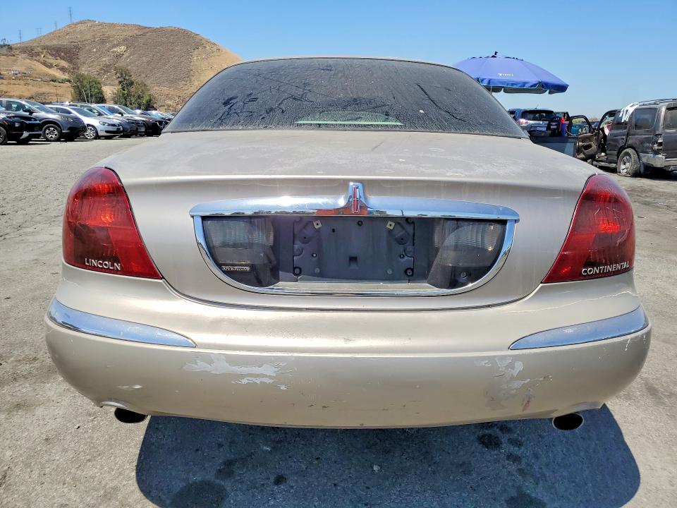 2000 Lincoln Continental VIN 1LNHM97V8YY829940 COPART salvage auction — FRONT END, CA - SALVAGE CERTIFICATE, sold $400 on 2026-07-02 (photo 6)