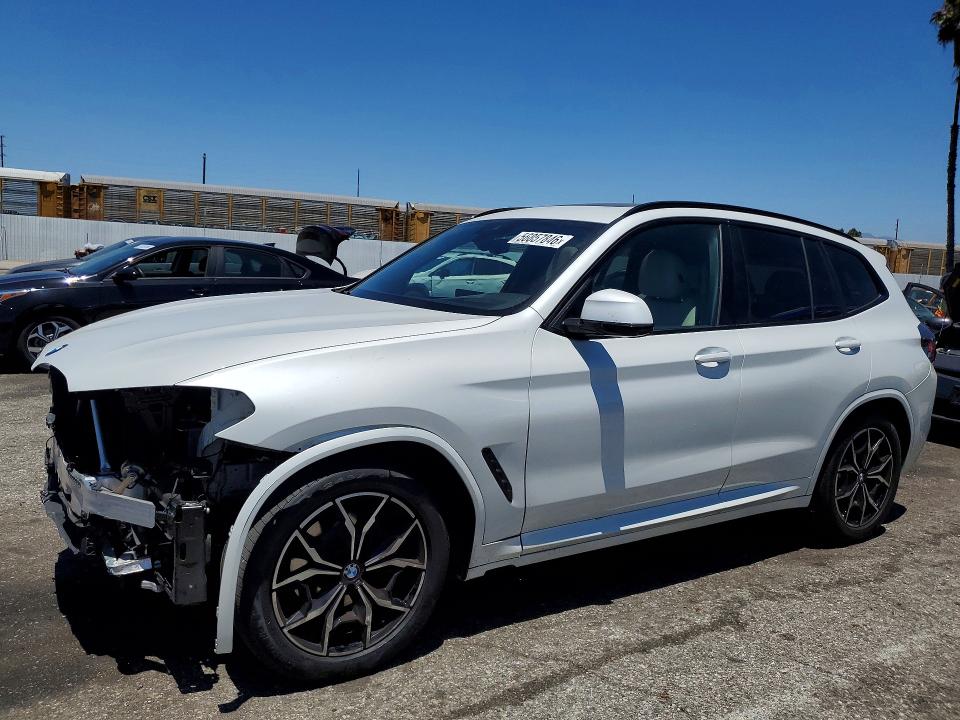 2024 BMW X3 VIN 5UX53DP07R9U03412 — COPART salvage auction photo
