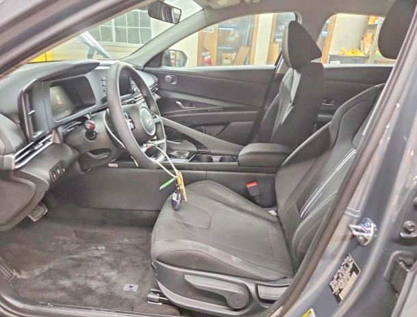 2026 Hyundai Elantra VIN KMHLM4DJ9TU210830 COPART salvage auction — REAR END, Ia - Certificate Of Title (P), sold $12,600 on 2026-07-13 (photo 7)