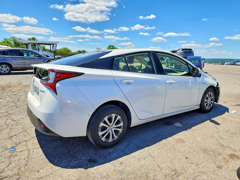 2019 Toyota Prius VIN JTDL9RFU8K3006728 COPART salvage auction — FRONT END, Pa - Certificate Of Salvage, sold $6,100 on 2026-07-31 (photo 3)