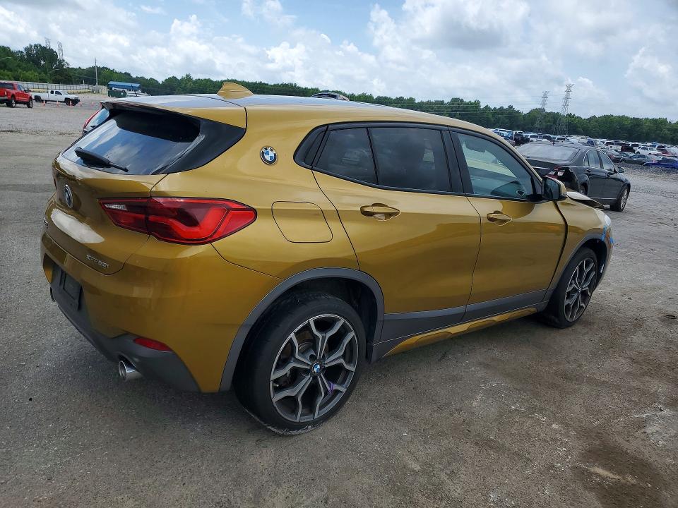 2018 BMW X2 VIN WBXYJ5C35JEF73683 COPART salvage auction — FRONT END, Tn - Salvage Certificate, sold $1,650 on 2026-07-16 (photo 3)
