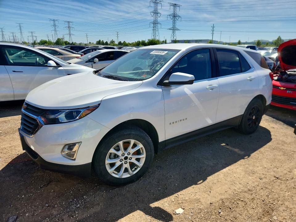 2019 Chevrolet Equinox VIN 2GNAXUEV8K6245903 COPART salvage auction — NORMAL WEAR, Mi - Certificate Of Title, sold $2,100 on 2026-07-28 (photo 1)