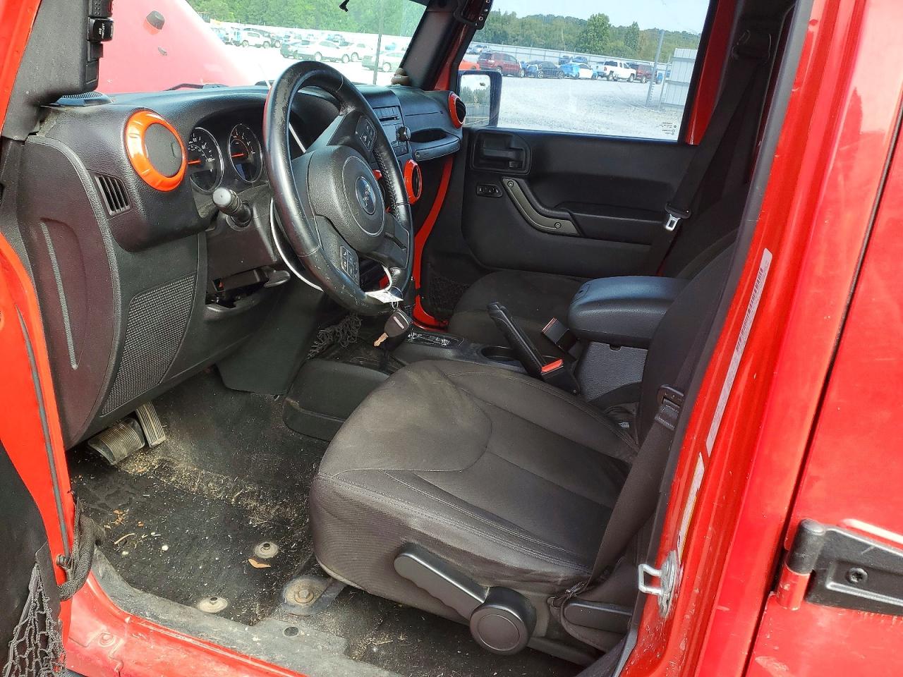 2015 Jeep Wrangler Unlimited VIN 1C4BJWDG3FL677289 COPART salvage auction — Front End, TN - SALVAGE CERTIFICATE, sold $5,000 on 2026-07-09 (photo 7)