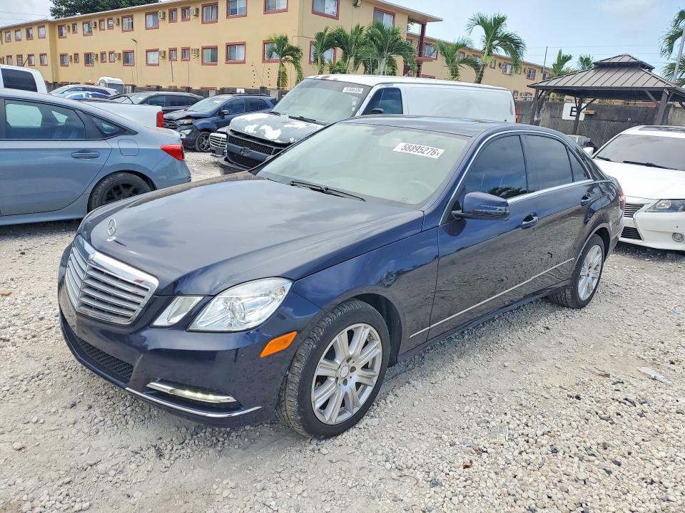 2012 Mercedes-benz E-klasse VIN WDDHF8JBXCA552271 COPART salvage auction — SIDE, Fl - Cert Of Title Slvg Rebuildable, sold $1,950 on 2026-07-17 (photo 1)