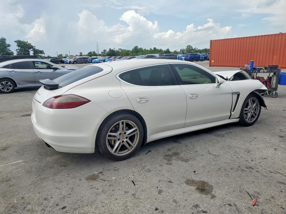 2011 Porsche Panamera VIN WP0AB2A78BL060874 COPART salvage auction — FRONT END, FL - CERT OF TTL-REBUILT&SLVG RBLD, sold $250 on 2026-07-21 (photo 3)