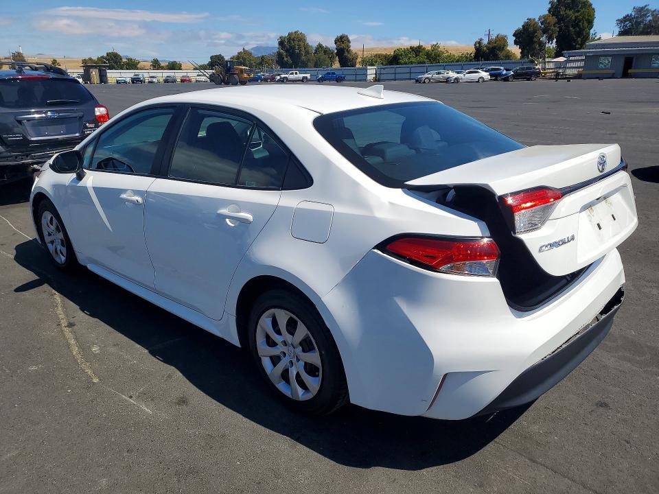 2024 Toyota VIN 5YFB4MDE9RP138200 COPART salvage auction — REAR END, Ca - Salvage Certificate, sold $6,400 on 2026-07-08 (photo 2)
