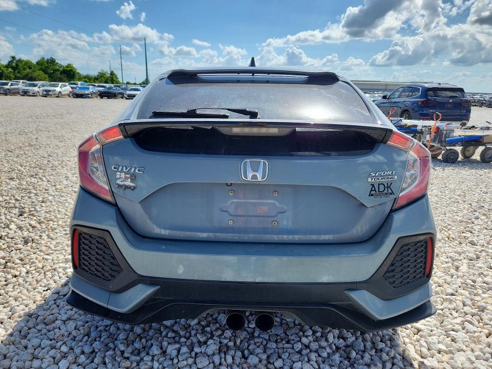 2017 Honda VIN SHHFK7H99HU222662 COPART salvage auction — FRONT END, Tx - Salvage Vehicle Title, sold $2,250 on 2026-07-30 (photo 6)