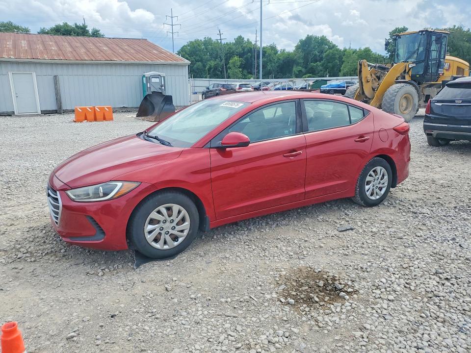 2017 Hyundai VIN KMHD74LF9HU422370 COPART salvage auction — WATER/FLOOD, Oh - Cert Of Title-Salvage Flood, sold $1,500 on 2026-07-14 (photo 1)