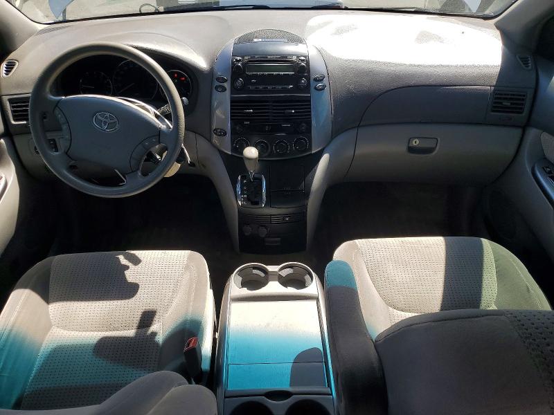 2008 Toyota Sienna VIN 5TDZK23C48S217336 COPART salvage auction — REAR END, Ca - Salvage Certificate, sold $525 on 2026-07-09 (photo 8)