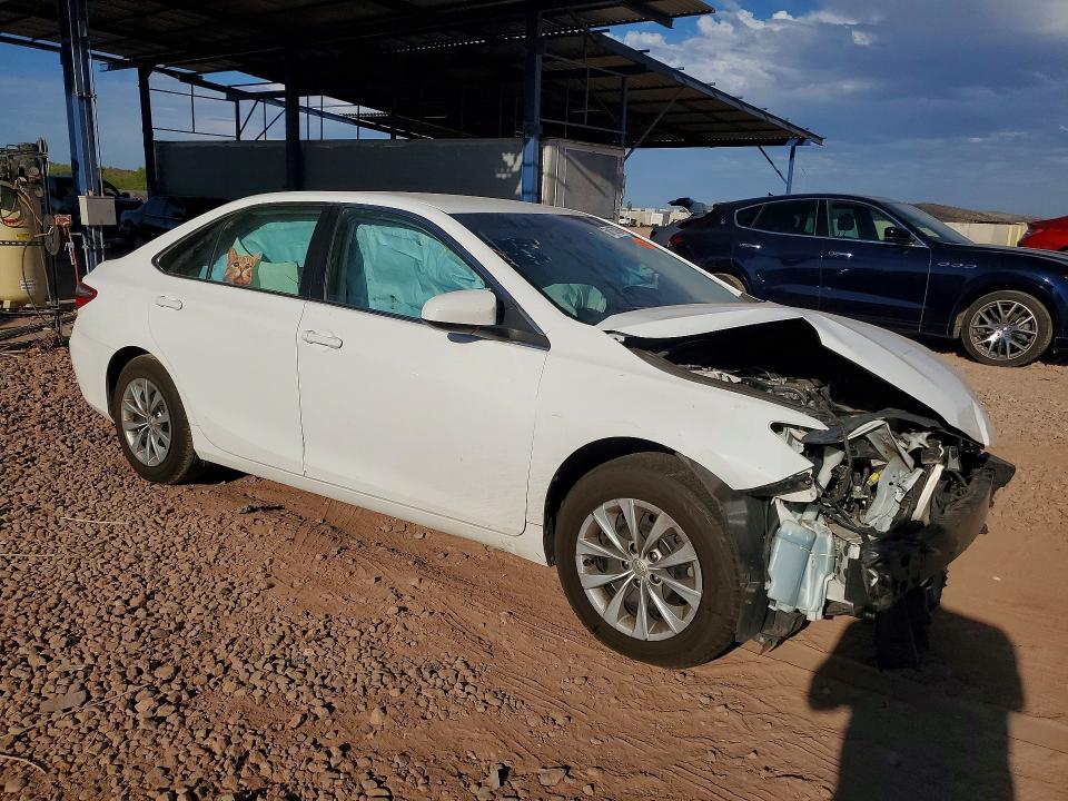 2017 Toyota Camry VIN 4T1BF1FK5HU368423 COPART salvage auction — FRONT END, Az - Cert Of Title - Salvage, sold $875 on 2026-07-09 (photo 4)