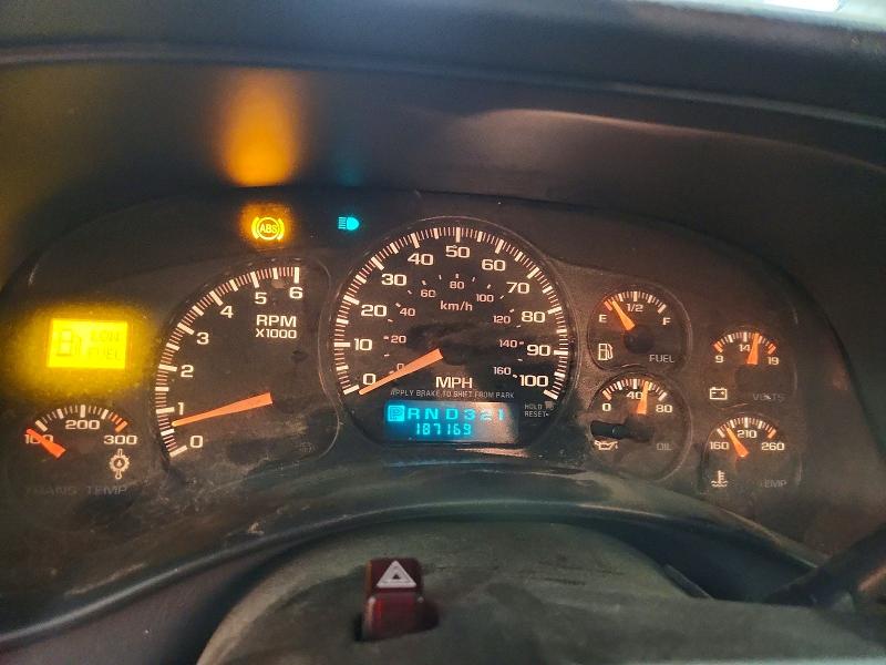 2002 Gmc SIERRA VIN 1GTGK13U12F117566 COPART salvage auction — REAR END, Pa - Certificate Of Salvage, sold $475 on 2026-07-06 (photo 9)