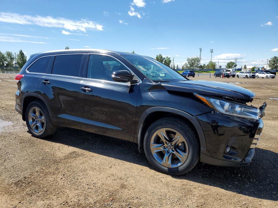 2019 Toyota VIN 5TDDZRFH4KS981412 COPART salvage auction — FRONT END, Salvage Title, sold $6,800 on 2026-07-21 (photo 4)