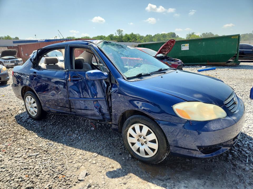 2003 Toyota Corolla VIN JTDBR32E530046050 COPART salvage auction — SIDE, Al - Cert Of Title-Parts Only Salvg, sold $1,250 on 2026-07-21 (photo 4)