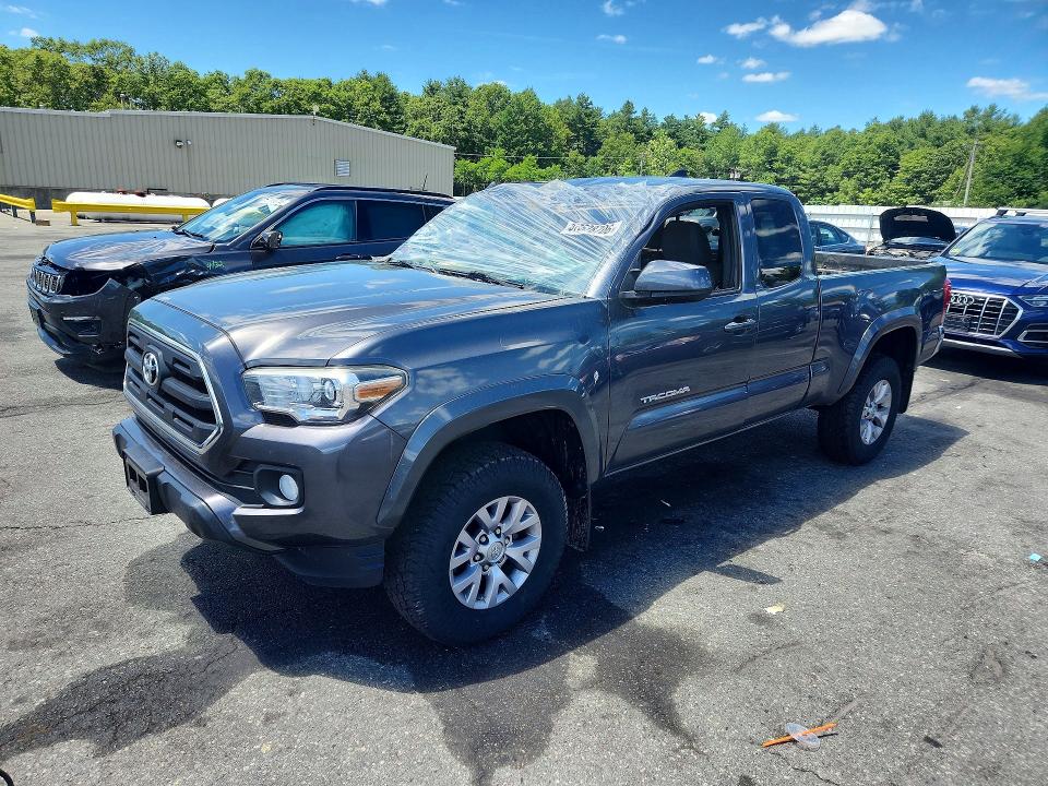 2017 Toyota Tacoma VIN 5TFSZ5AN0HX047649 COPART salvage auction — ROOF, Ri - Salvage Certificate Of Title, sold $9,100 on 2026-07-21 (photo 1)