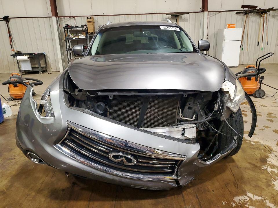 2013 Infiniti Fx37 VIN JN8CS1MW9DM172851 COPART salvage auction — FRONT END, Pa - Certificate Of Salvage, sold $850 on 2026-07-31 (photo 5)