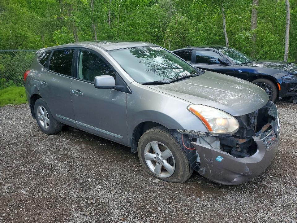 2013 Nissan Rogue VIN JN8AS5MTXDW007982 COPART salvage auction — FRONT END, On - Permit No Brand - Unfit, sold $200 on 2026-07-02 (photo 4)