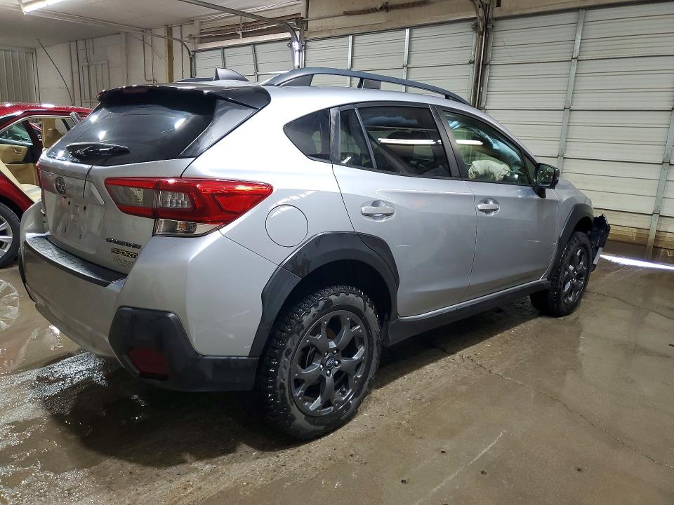 2021 Subaru Xv VIN JF2GTHSC9MH261129 COPART salvage auction — FRONT END, Tn - Salvage Certificate, sold $3,650 on 2026-07-14 (photo 3)