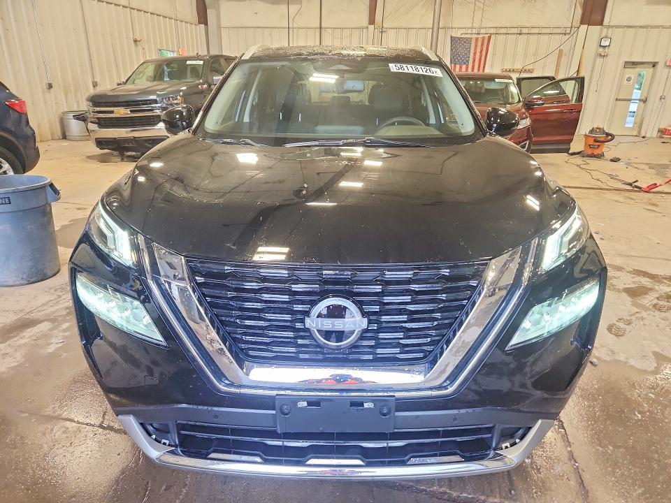 2023 Nissan Rogue VIN JN8BT3DD6PW322569 COPART salvage auction — REAR END, Wi - Cert Of Title-Salvage Vehicle, sold $10,200 on 2026-07-13 (photo 5)